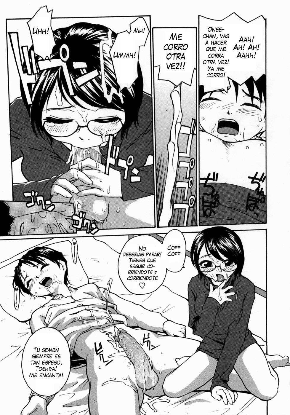 Ane To Megane To Milk | Sister Glasses And Sperm Chapter-8 - 10