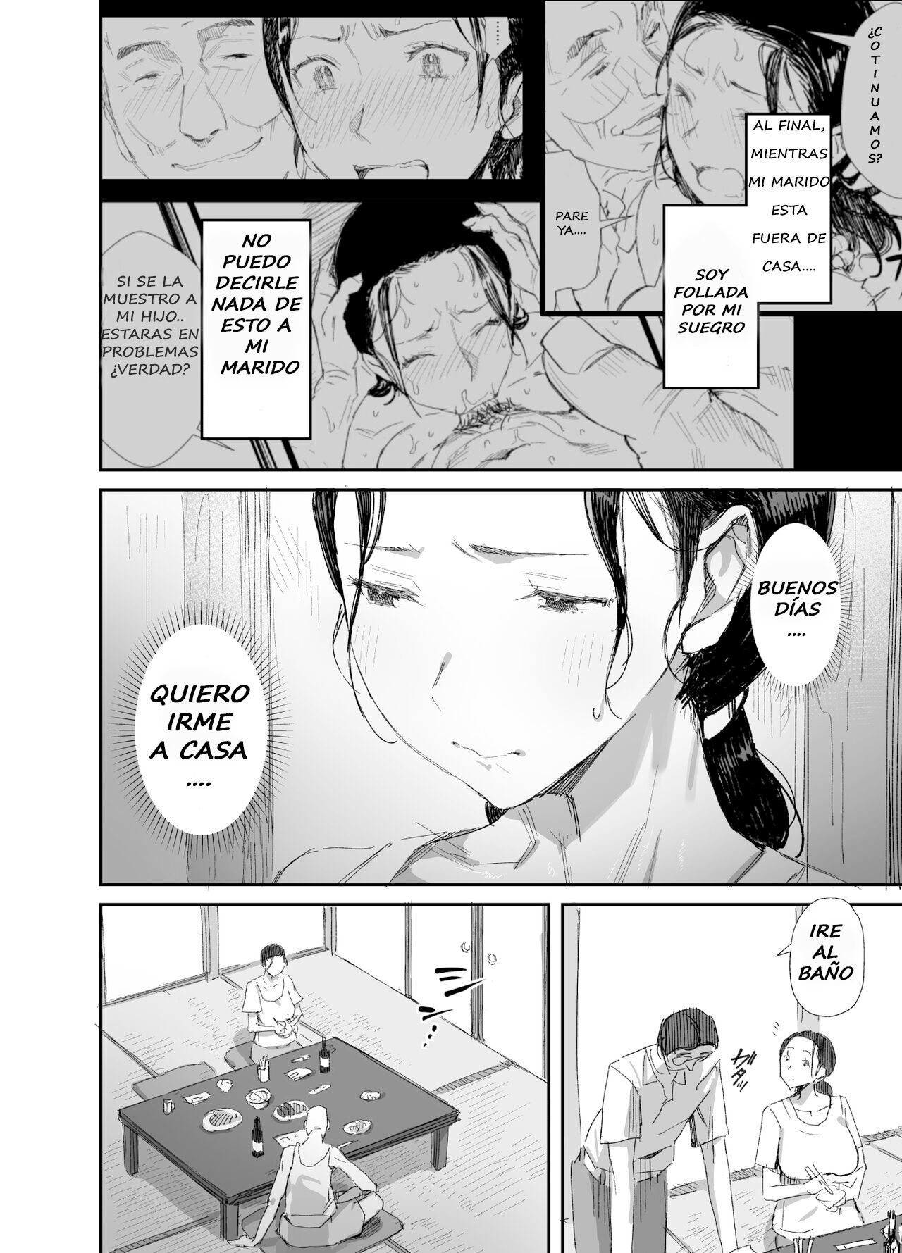 [Dynamic Mom (Onodera)] Inaka ni Sumu Dosukebe Gifu to Kosodate Yome 2 [Spanish] [Pajerosxnx] [Digital]