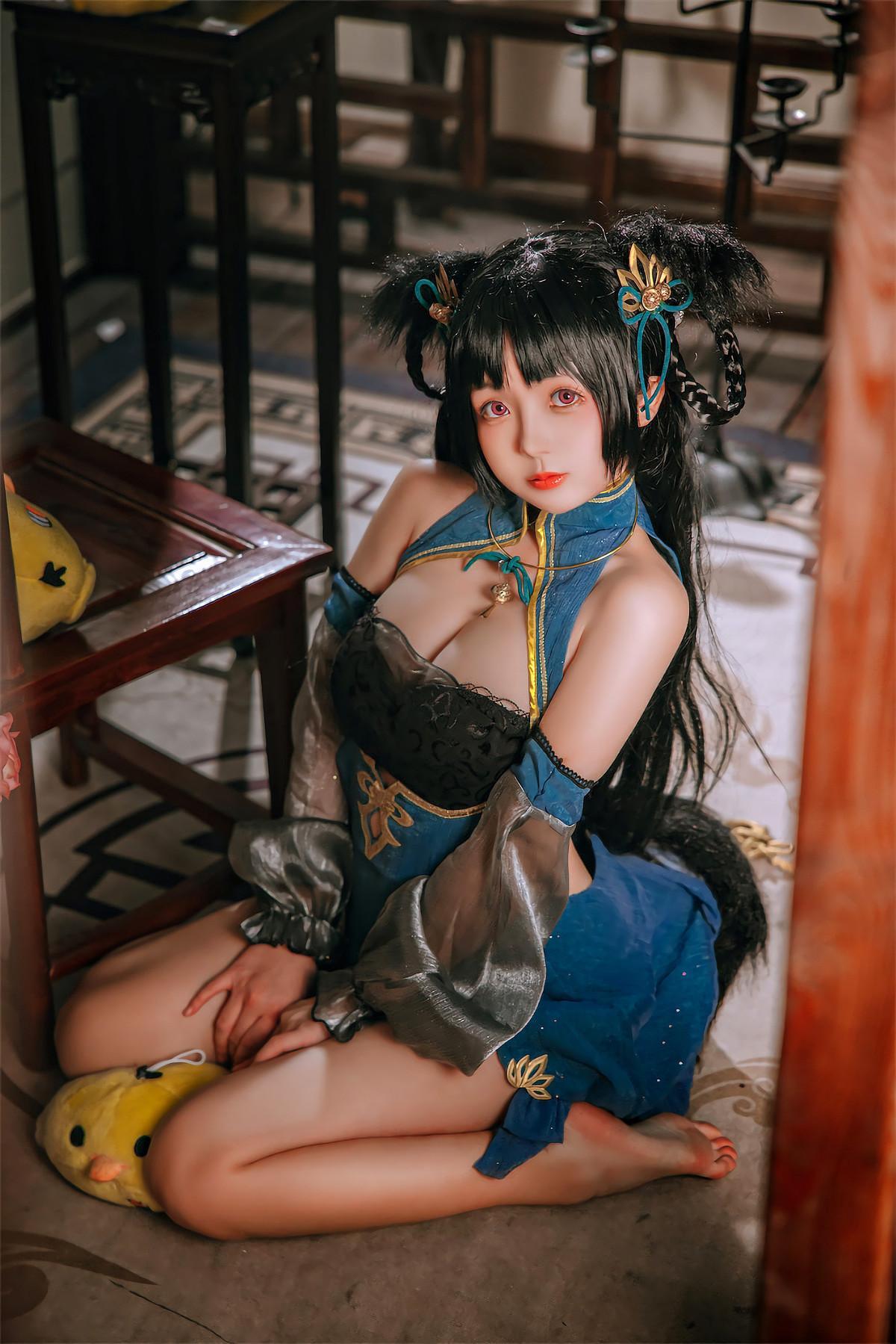 Cosplay Rinaijiao日奈娇 碧蓝航线 大潮旗袍(14)