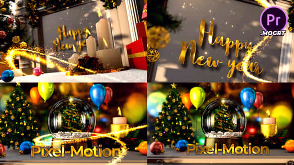 New Year Intro - VideoHive 35328123