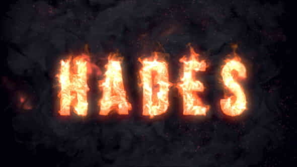 Hades - Animated Fire Typeface - VideoHive 24271311