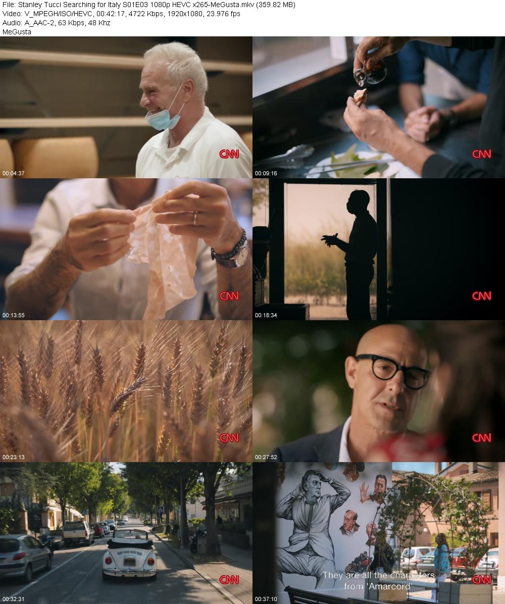 Stanley Tucci Searching for Italy S01E03 1080p HEVC x265 MeGusta