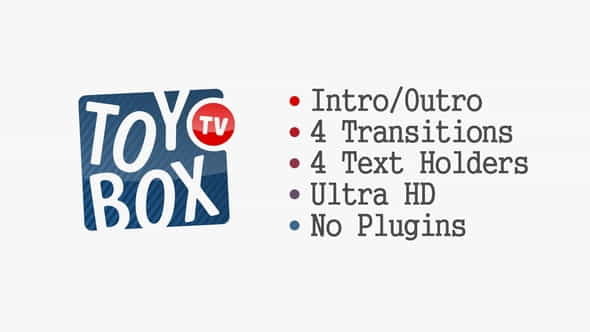 Toy Box TV - VideoHive 22193435