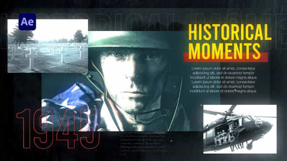 Historical Documentary Slideshow - VideoHive 40075669