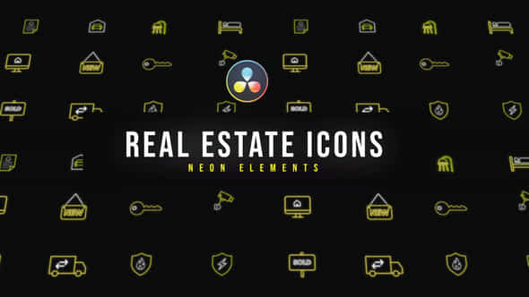 Real Estate Neon - VideoHive 39218813