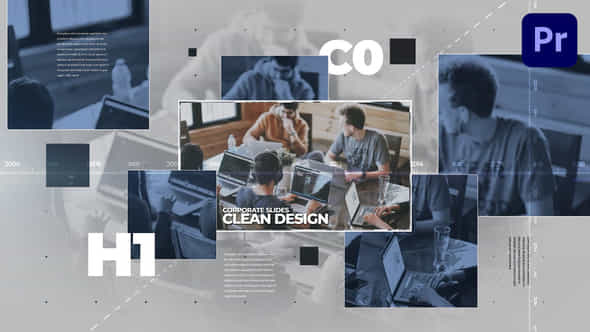 Clean Corporate Slides - VideoHive 35427119