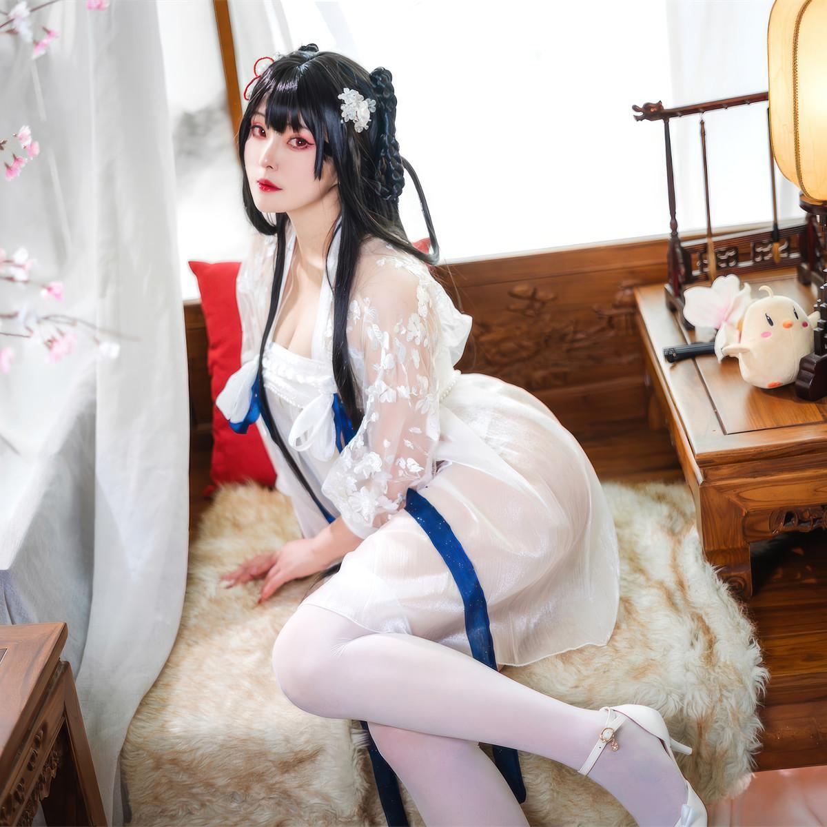 Cosplay Natsuko夏夏子 逸仙 膏发凝脂(15)