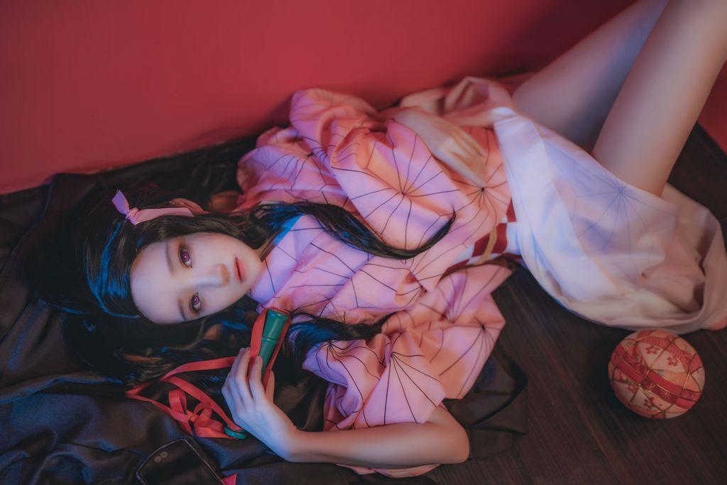 Coser @ 桜 桃 喵 Vol.071: 灶 门 祢 豆子 (21 photos)