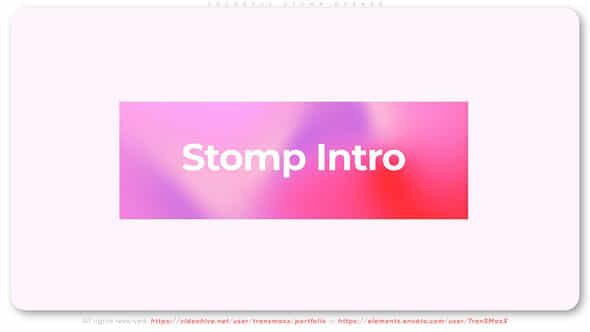 Colorful Stomp Opener - VideoHive 44438815