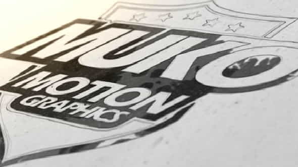 Draw And Ink Logo - VideoHive 4954604