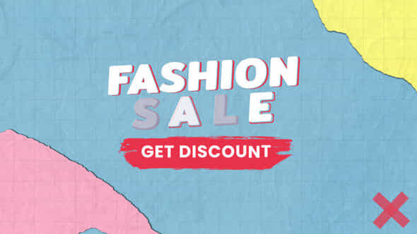 Grunge Fashion Sale - VideoHive 49660035