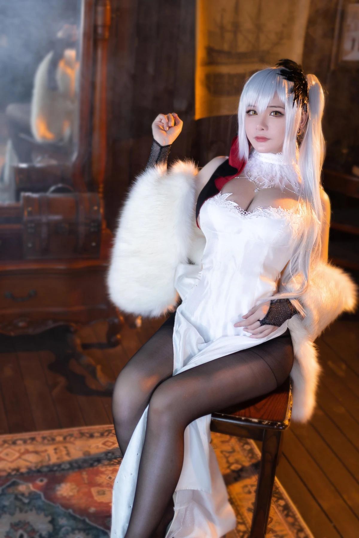Cosplay 前羽_rr – 碧蓝航线 德雷克(33)