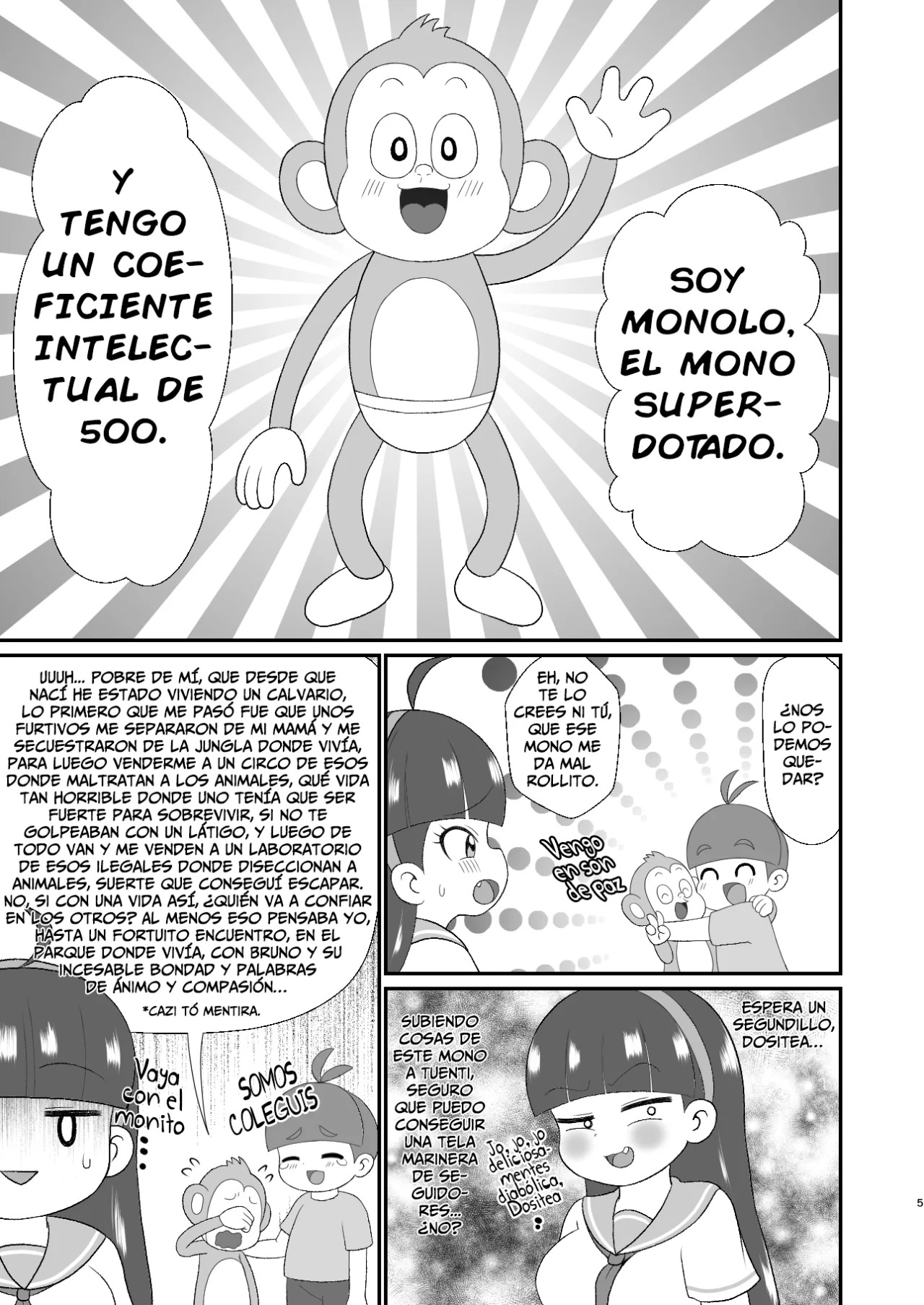 Monolo El Mono SuperDotado - 3