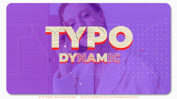 Typo Dynamic - VideoHive 34579271