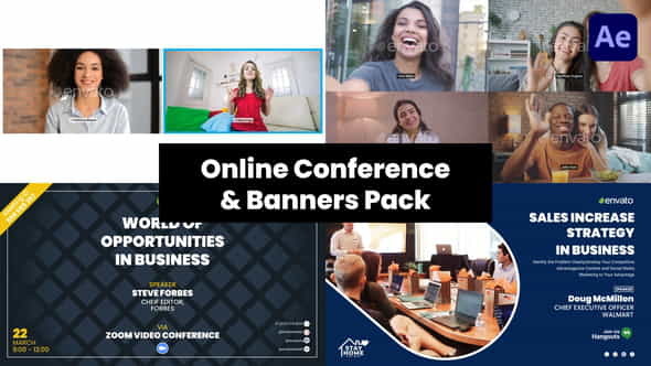Online Conference Pack - VideoHive 31598948