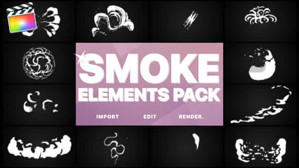 Smoke Elements - VideoHive 23528331