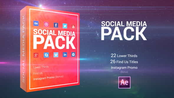 Social Media Pack - VideoHive 21175146