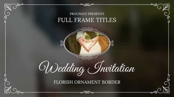 Wedding Invitation - VideoHive 46788024