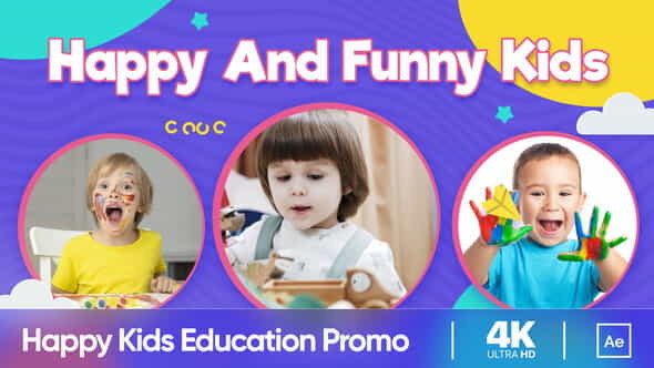 Happy Kids Education Promo - VideoHive 34979617