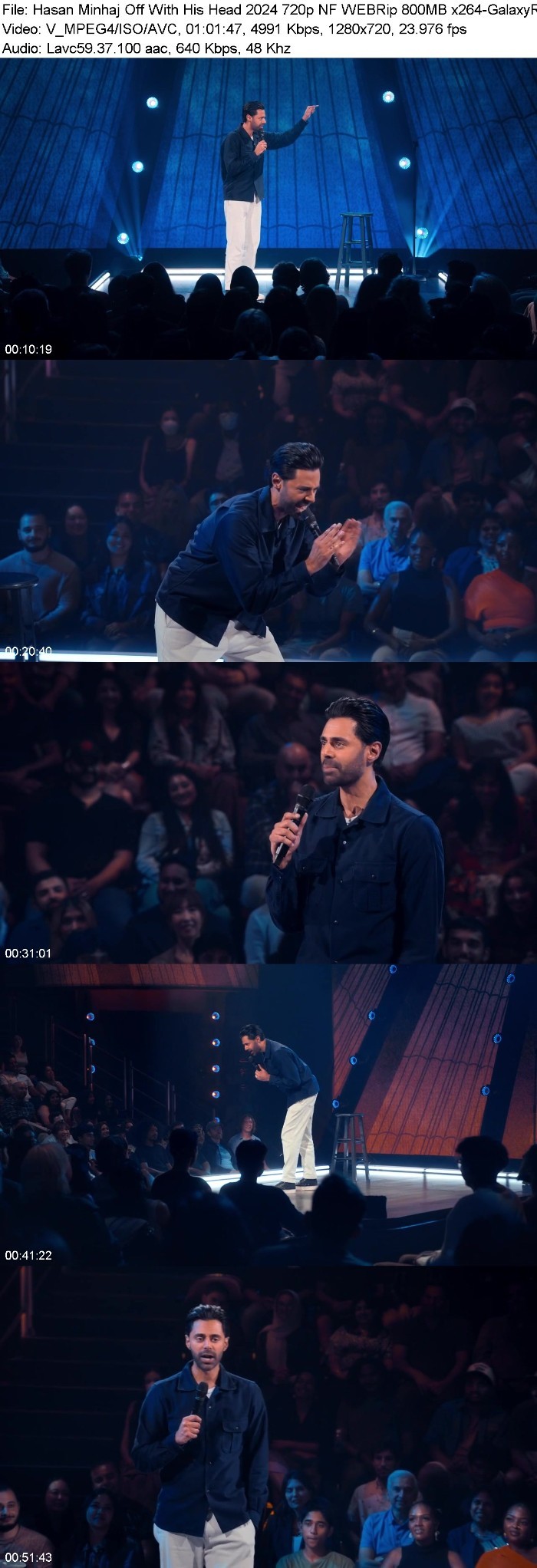 Hasan Minhaj Off With His Head (2024) 720p NF WEBRip 800MB x264-GalaxyRG OLpVcocH_o