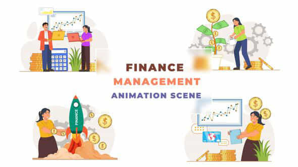 Finance Management Animation - VideoHive 42854040