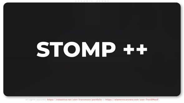 Dynamic Stomp ++ - VideoHive 29816185