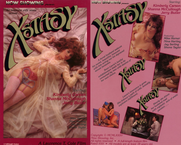 Xstasy / Икстаз (Lawrence T Cole, AVC) [1985 г., Classic, Feature, Orgy, Facial, VHSRip] (Shanna McCullough, Nina Hartley, Kimberly Carson, Jerry Butler, Mike Horner, Jay Serling, Shone Taylor)
