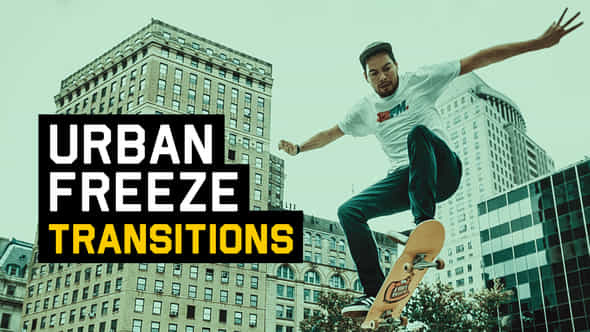 Urban Freeze Transitions After Effects - VideoHive 52023815