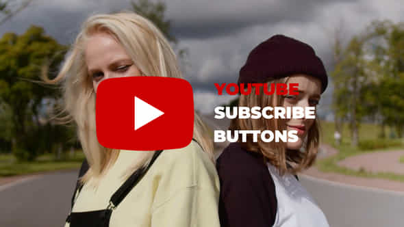 Youtube Subscribe Buttons - VideoHive 36361117