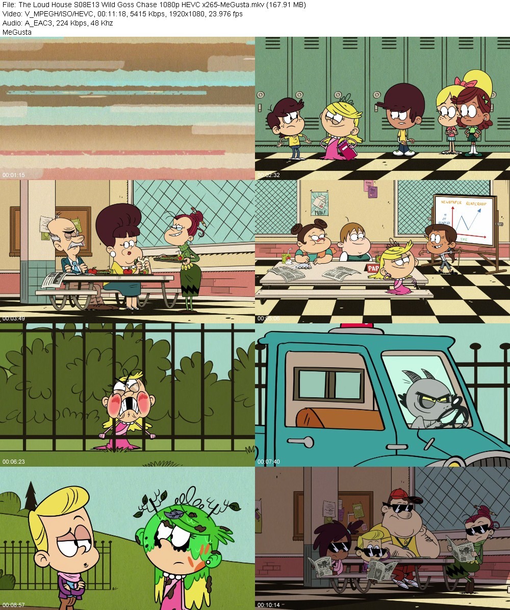 The Loud House S08E13 Wild Goss Chase 1080p HEVC x265-MeGusta