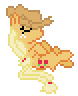 applejack sleeping sprite