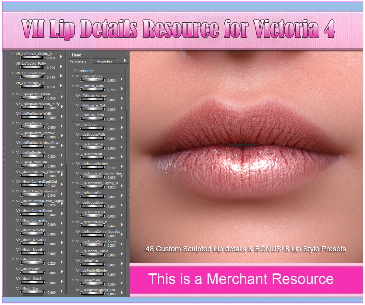 VH Lip Details Resource
