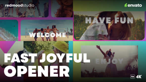 Fast Joyful Opener - VideoHive 57129871