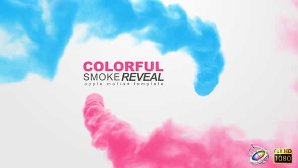 Colorful Smoke Reveal - Apple - VideoHive 10284915
