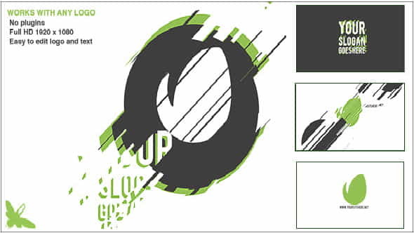 Graphic Reveal Logo - VideoHive 8127873