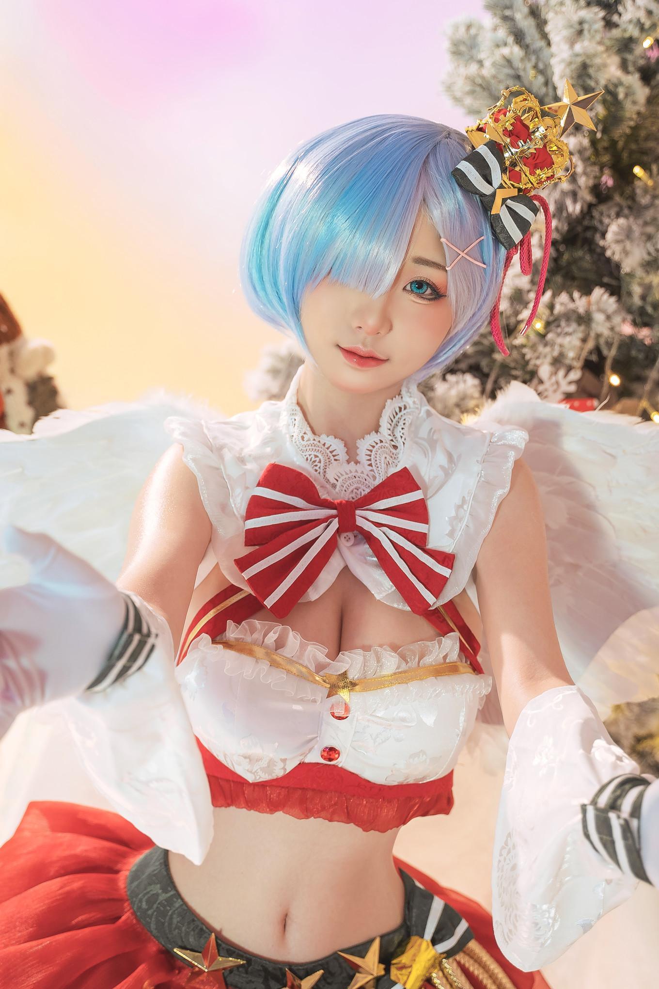 Nekokoyoshi 爆机少女喵小吉, 写真集 Christmas Begins(5)