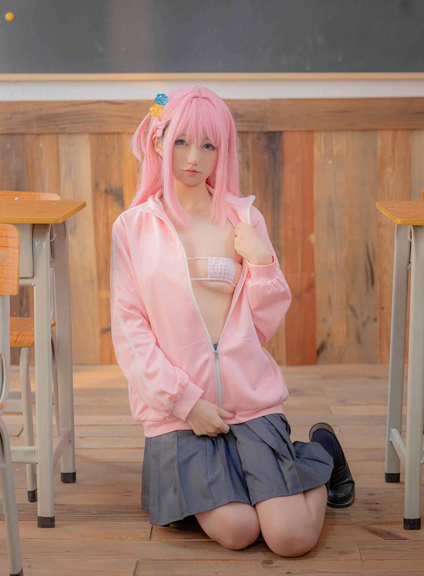 Cosplay Nagisa魔物喵 – ぼっち・ざ・ろっく(6)
