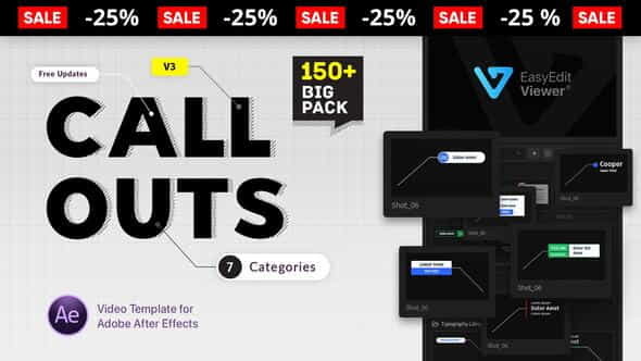 Big Pack Call-Outs - VideoHive 22637730