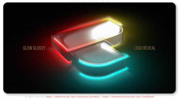 Glow Glossy Logo - VideoHive 53473019