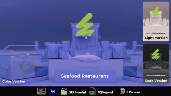 Seafood Restaurant Promo - VideoHive 53947484