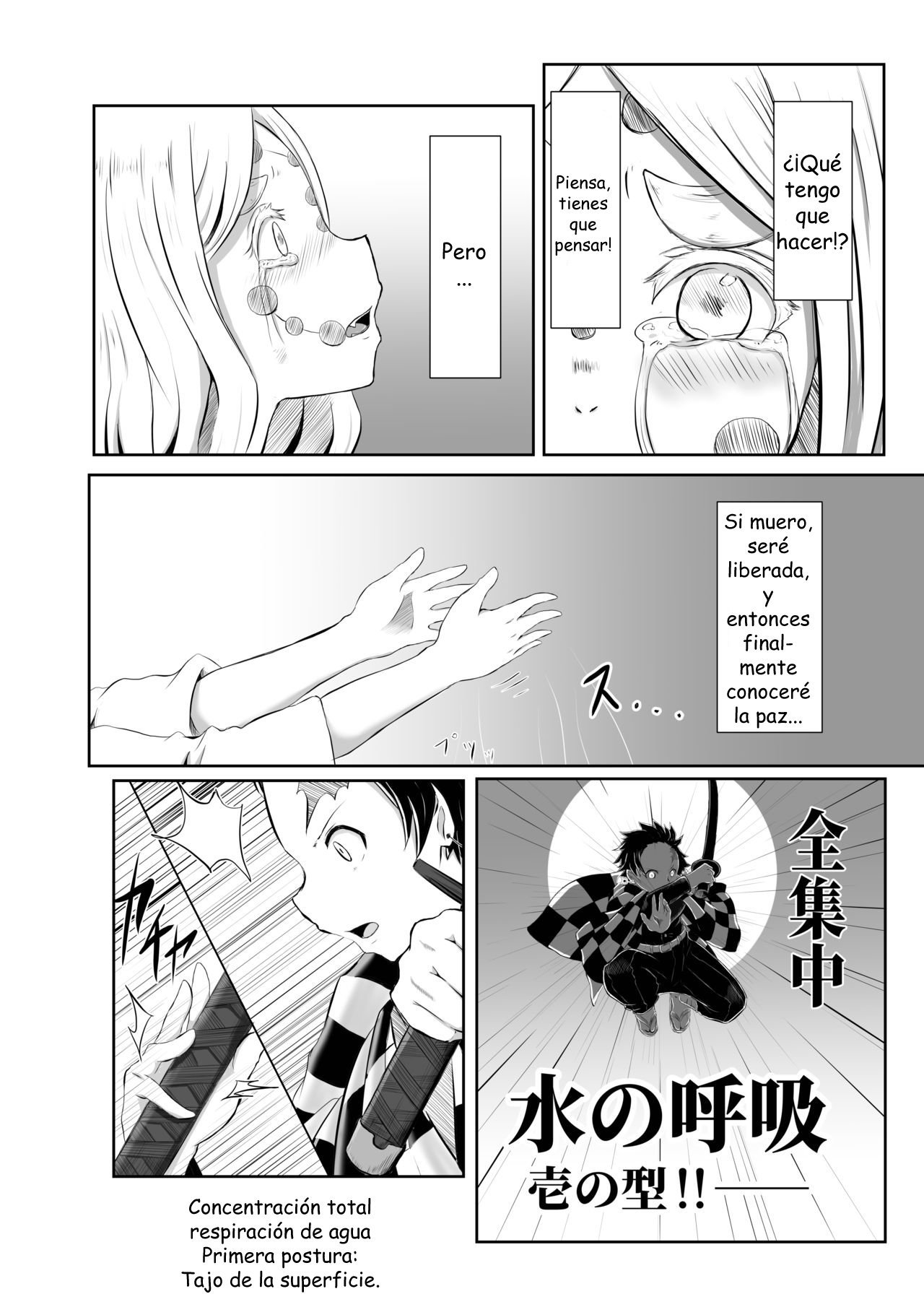 [Shironeko Nokiki] Hinokami Sex. (Kimetsu no Yaiba) [Spanish]