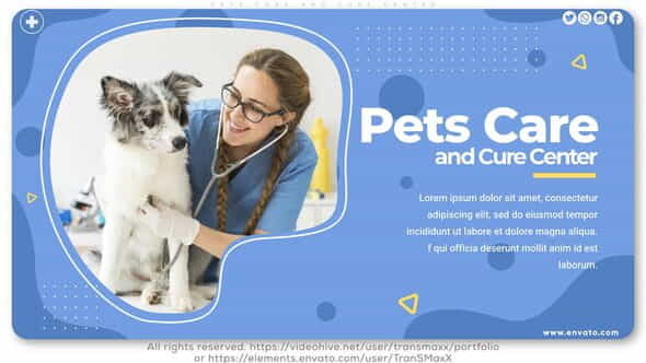Pets Care and Cure Center - VideoHive 26234057