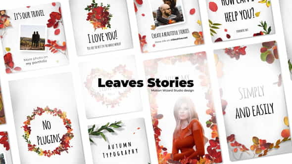 Leaves Stories - VideoHive 30284299