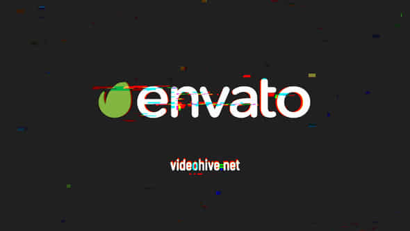 Tetromino Glitch Logo - VideoHive 45089541