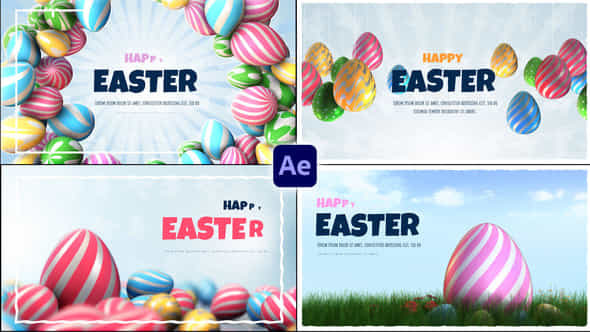 Easter Greetings Pack - VideoHive 57678017