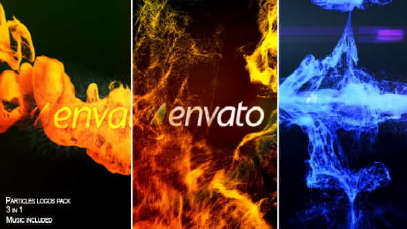 Particles logos pack - VideoHive 2820391