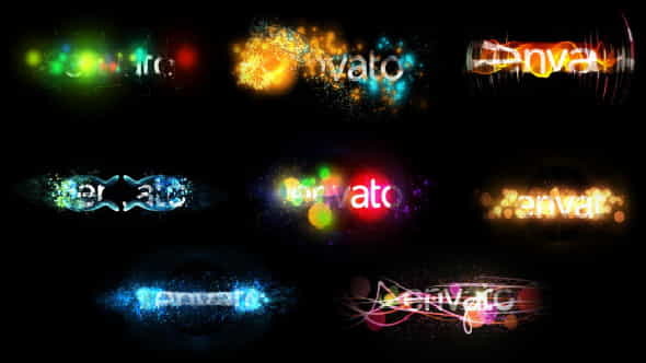 Holiday Particles (TitleLogo Pack) - VideoHive 9460638