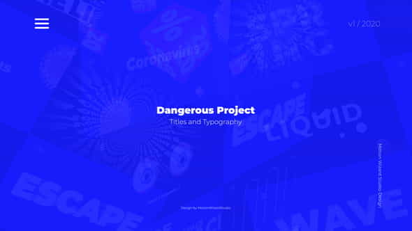 Dangerous Project - Titles And - VideoHive 26040425