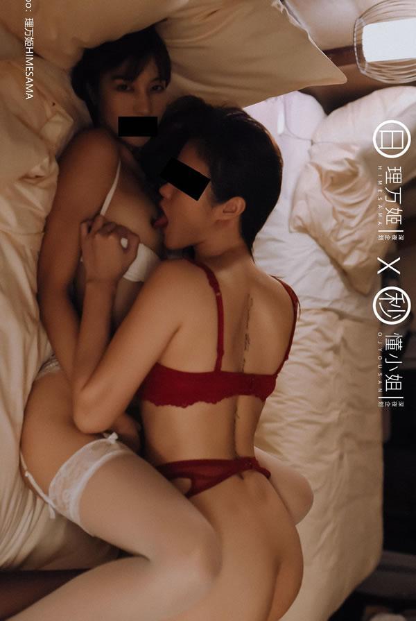 高颜值理万姬×懂小姐-海边露出双飞(下)尺度图集(10)