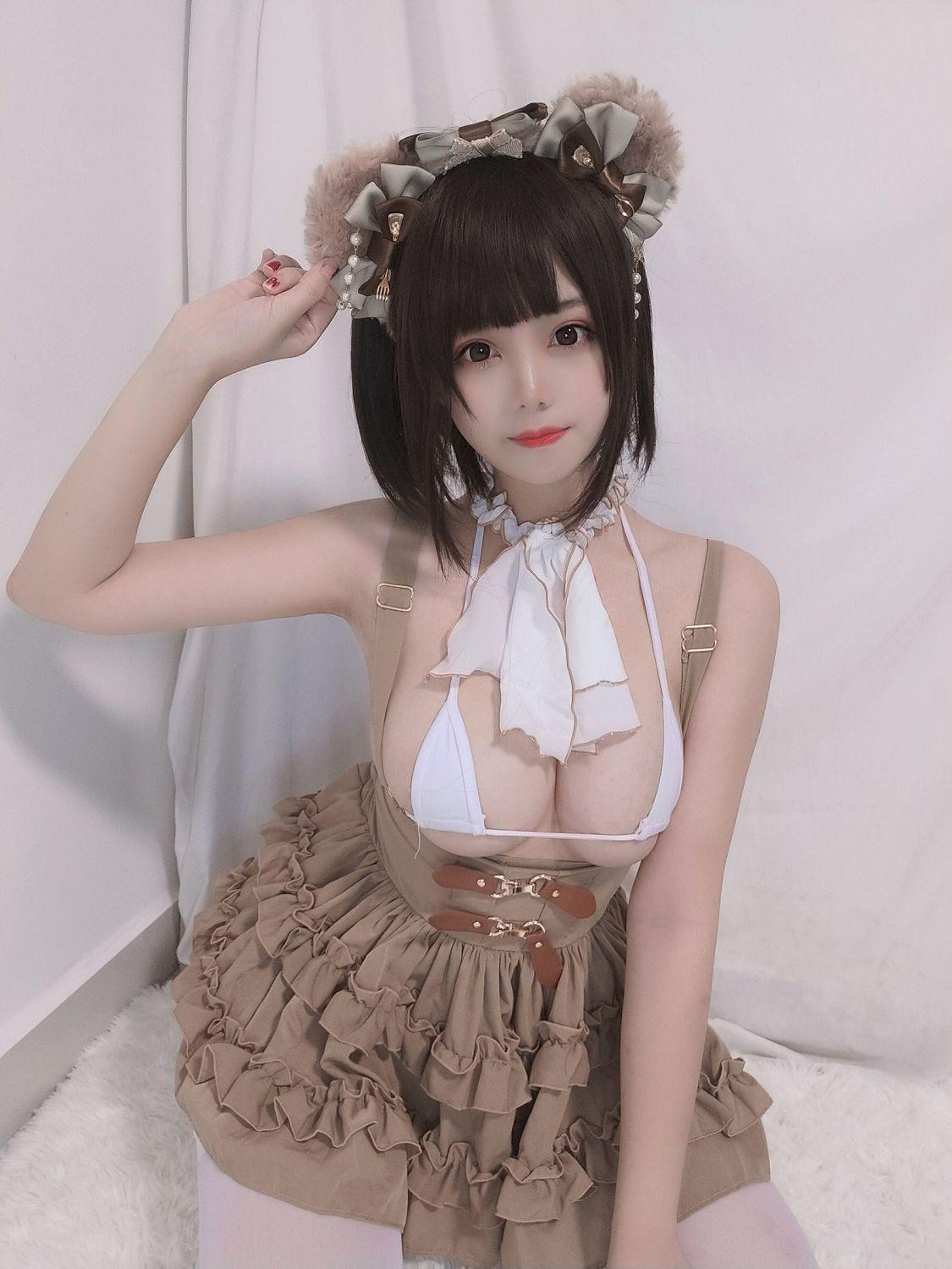 [福利女神cosplay] 蜜汁猫裘 - 小熊(15)